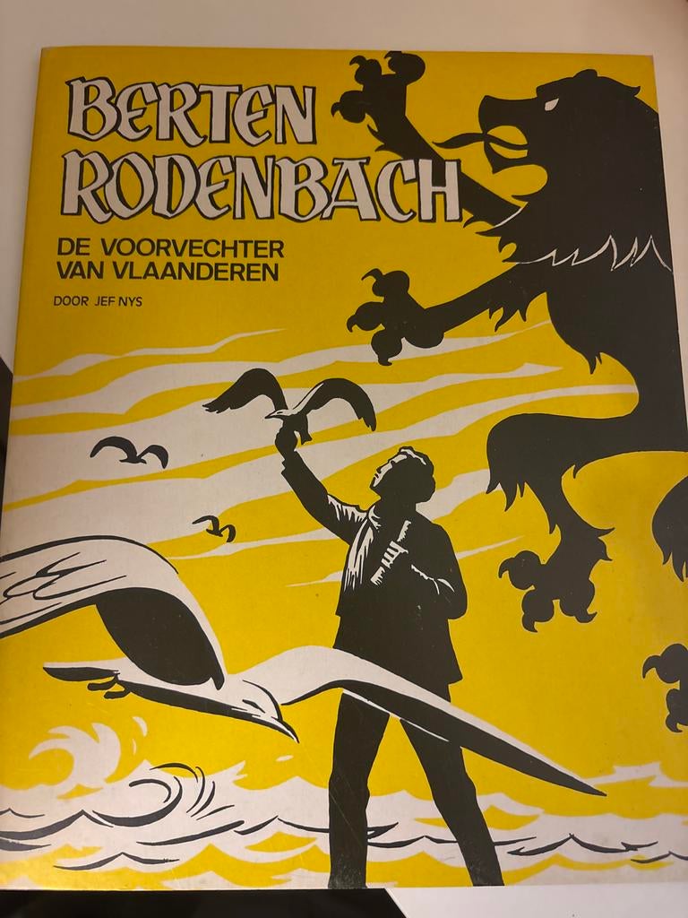 Berten Rodenbach: De Voorvechter van Vlaanderen door Jef Nys, Eén stripboek, Ophalen of Verzenden, Gelezen