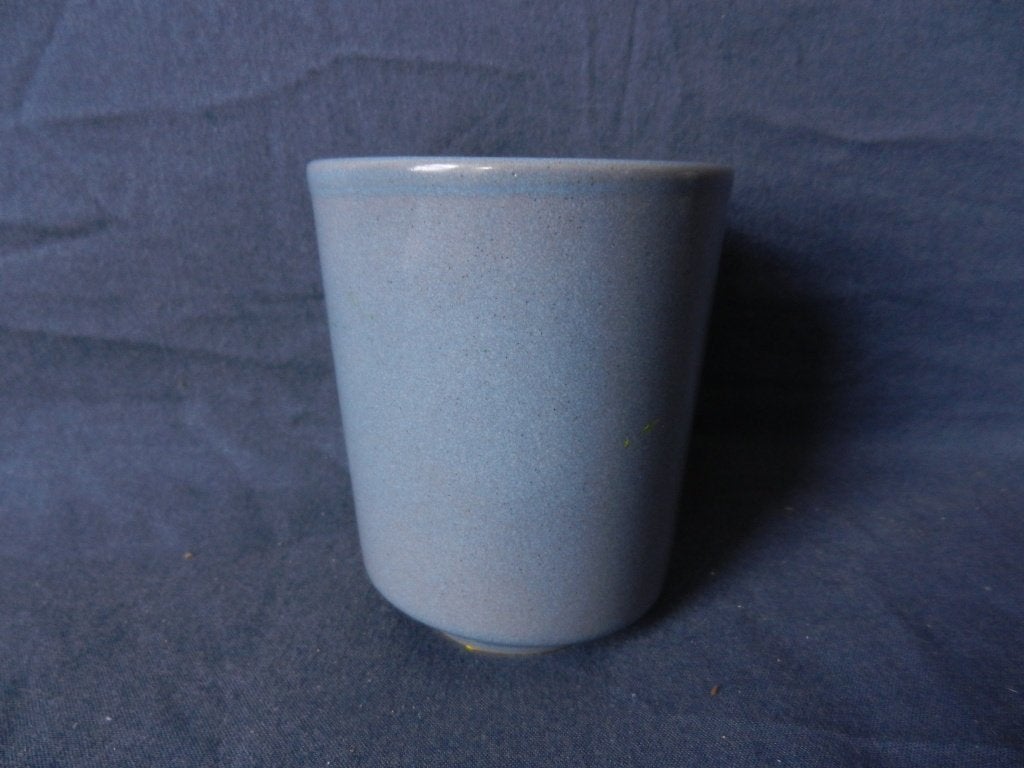 Blauw aardewerk lepelvaasje voor Keltum h. 9,4 cm (niet), Ophalen of Verzenden