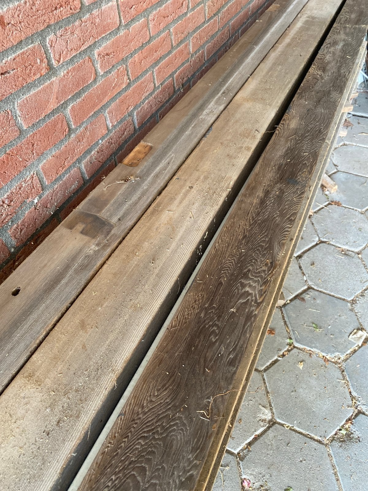Gebruikte houten Redwood ceder balken, Gebruikt, Ophalen of Verzenden, Balk, Overige houtsoorten