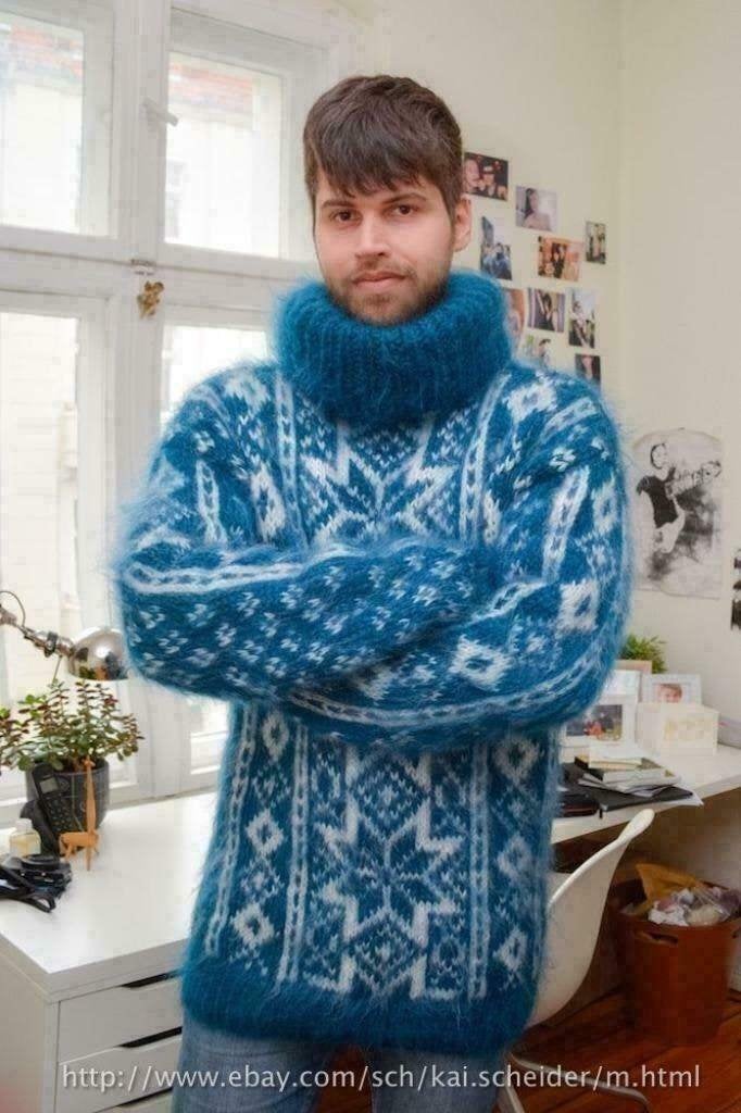 IJSLANDSE MOHAIR TRUI TE KOOP GEVRAAGD, Ophalen of Verzenden, Zo goed als nieuw, Maat 56/58 (XL)