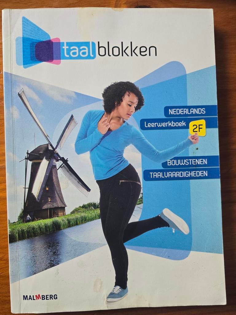 Taalblokken Nederlands Leerwerkboek 2F Malmberg, Boeken, Schoolboeken, Gelezen, Nederlands, Overige niveaus, Ophalen