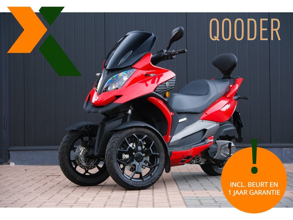Qooder Quadro QV3 (bj 2021), Scooter, Qooder, Automaat, 12 t/m 35 kW