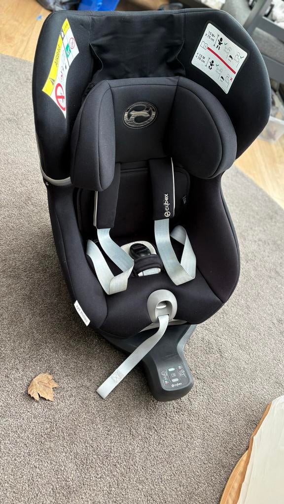 Cybex Sirona SX2 i-Size Autostoeltje Moon Black - Zo goed al, Kinderen en Baby's, Autostoeltjes, 0 t/m 18 kg, Zo goed als nieuw