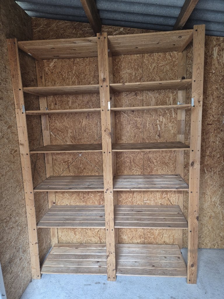 IKEA HEJNE stellingkast voor garage, kelder of zolder, Ophalen, Gebruikt