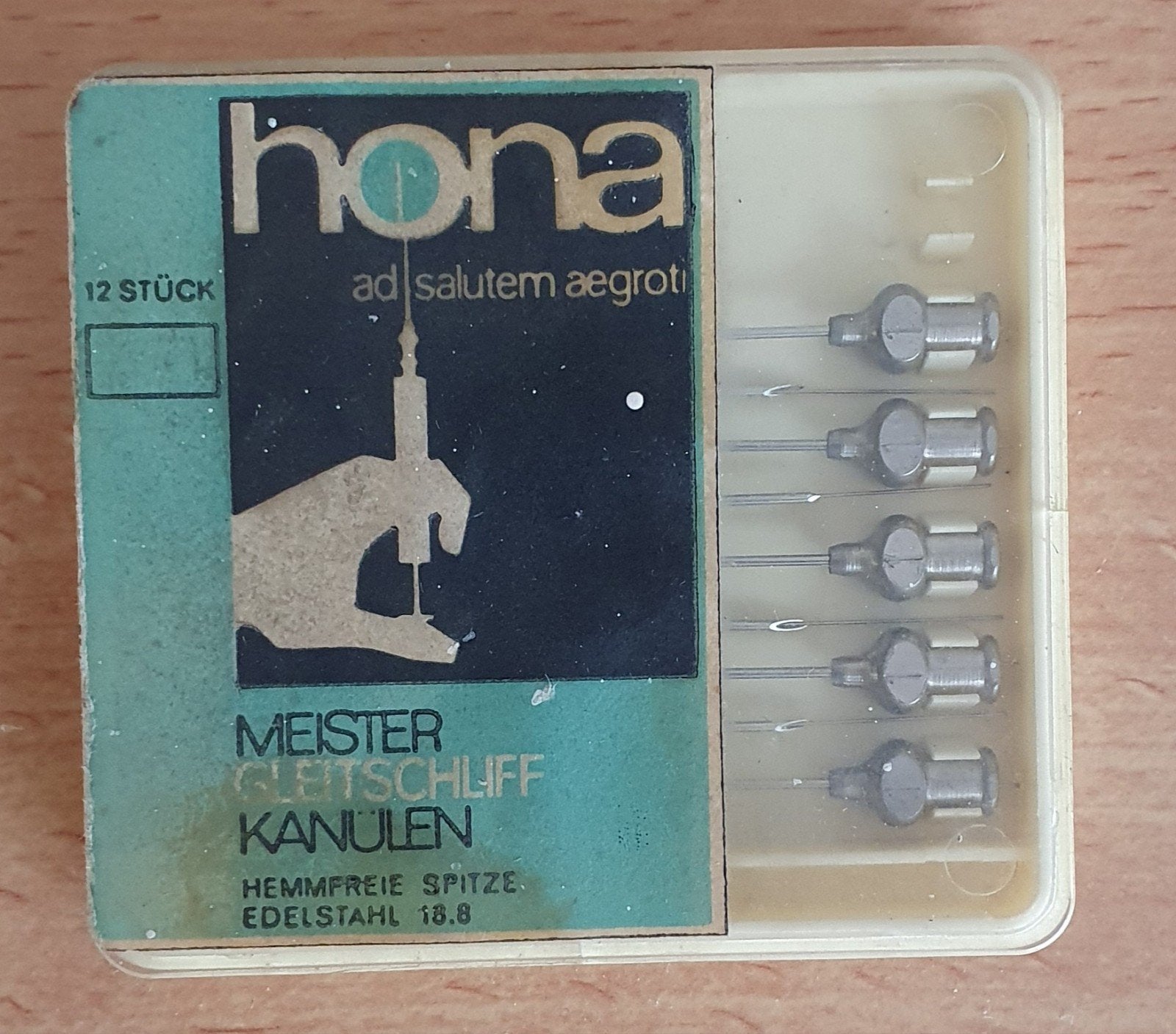 Vintage Hona Meister Gleitschliff-injectienaalden, Ophalen of Verzenden, Zo goed als nieuw