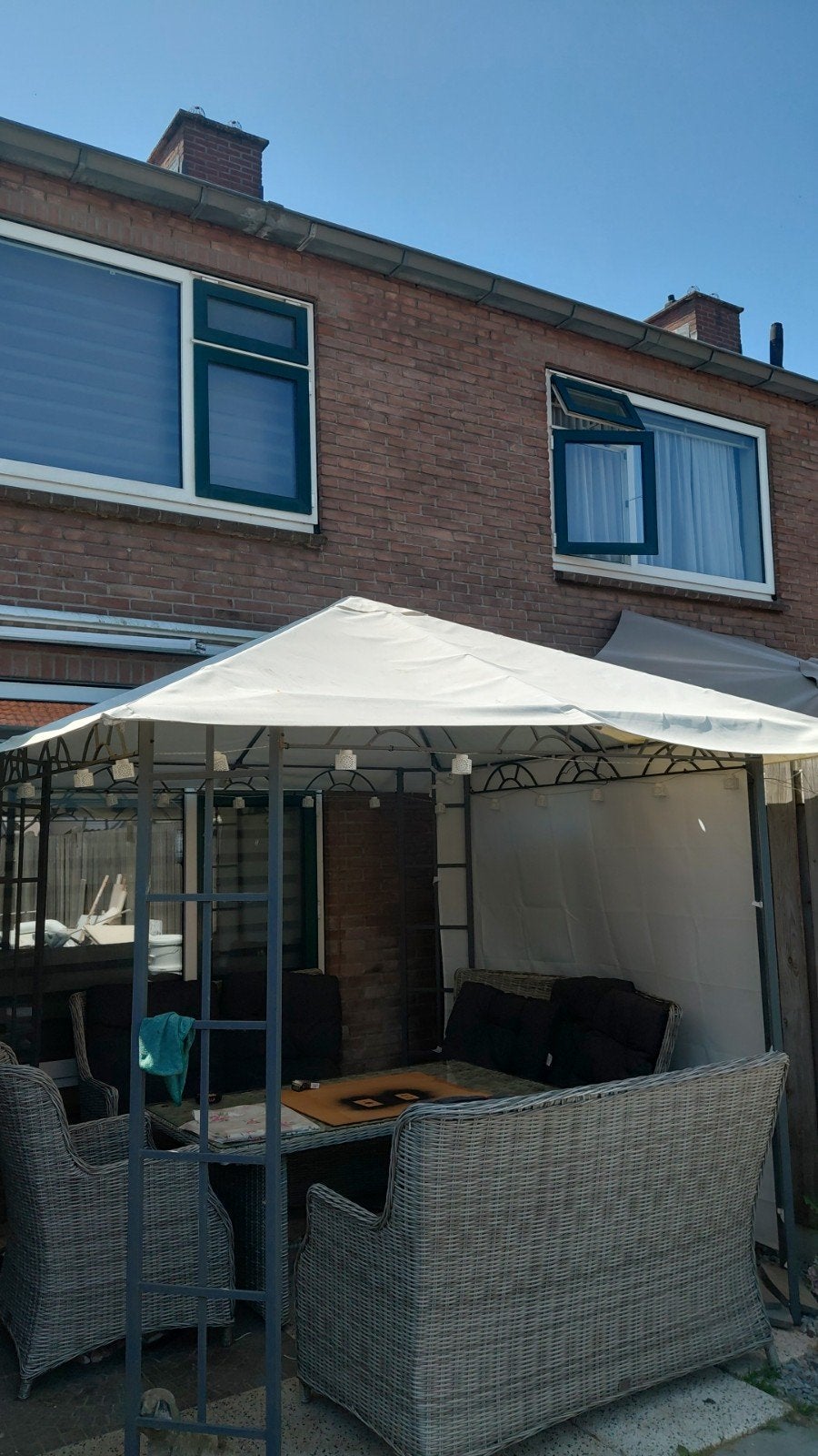 Paviljoen 3x3, Ophalen of Verzenden, Knikarmscherm