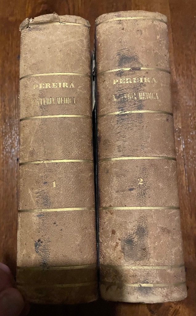 De Beginselen der Materia Medica en der Therapie (1842), Antiek en Kunst, Antiek | Boeken en Bijbels, Ophalen of Verzenden, Jonathan Pereira