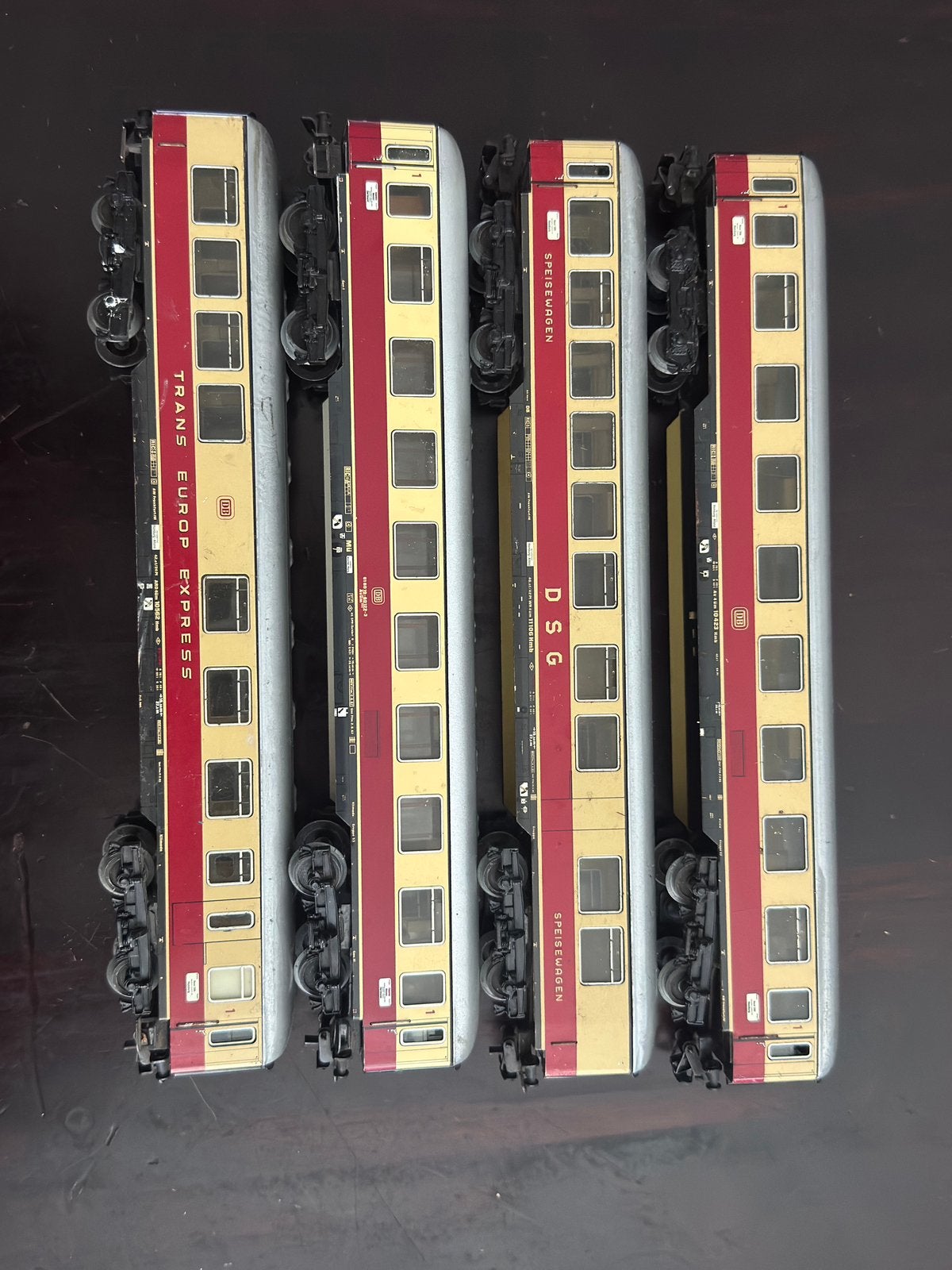 Märklin TEE rijtuigen set | 1/87 modelspoor h0, Hobby en Vrije tijd, Wisselstroom, Gebruikt, Locomotief, Ophalen of Verzenden