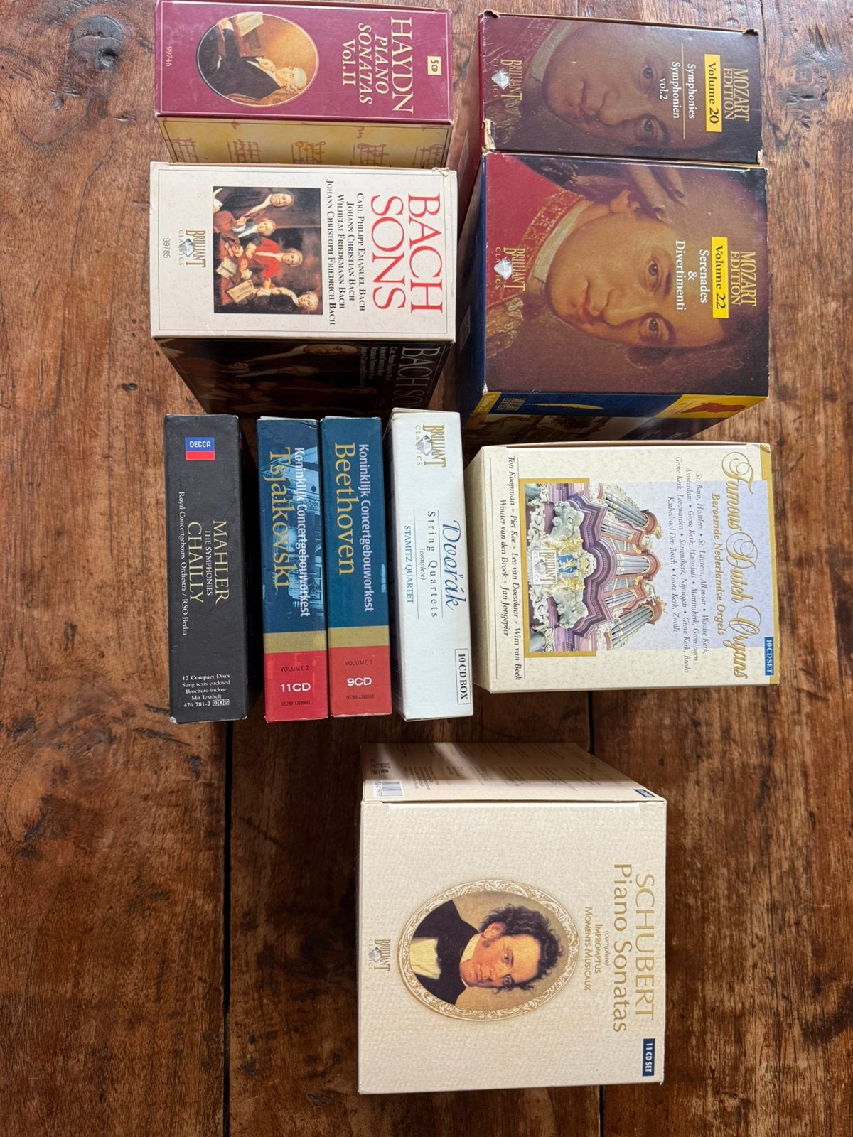 Cd boxen klassiek, Ophalen, Boxset, Overige typen, Zo goed als nieuw
