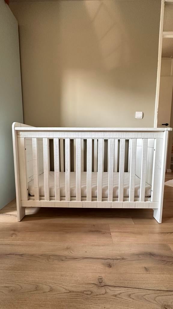 Coming Kids Salty wit ledikant met matras, Ophalen, Gebruikt, Ledikant