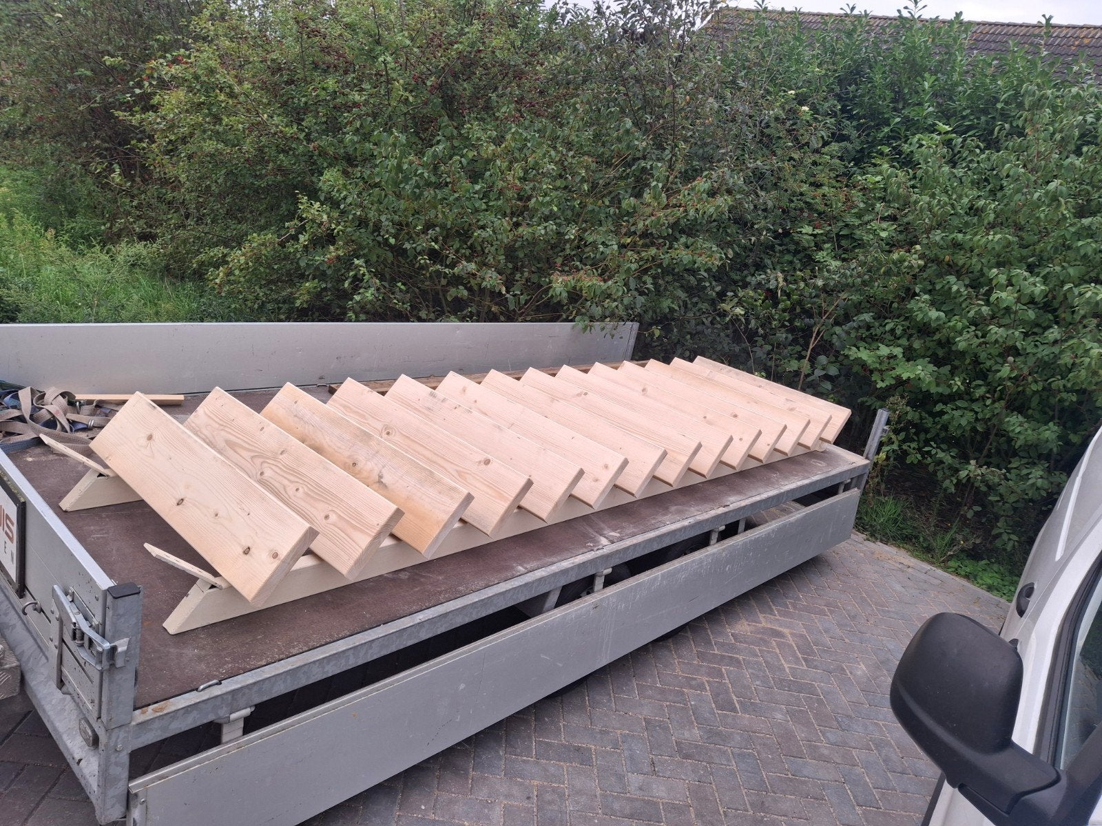 trap rechte steektrap, Ophalen, Gebruikt, 25 tot 50 mm, 300 cm of meer