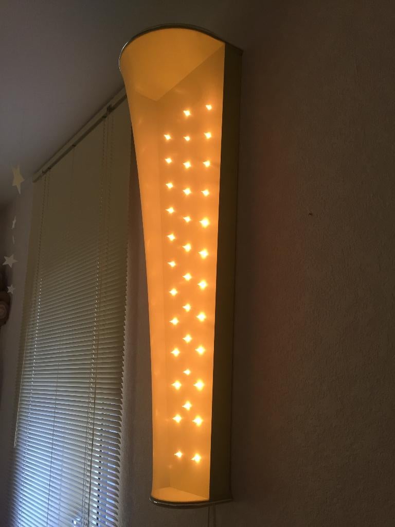 Lamp baby / kinderkamer, kleur limegroen, met kleine lampjes, Ophalen of Verzenden, Zo goed als nieuw, Wanddecoratie