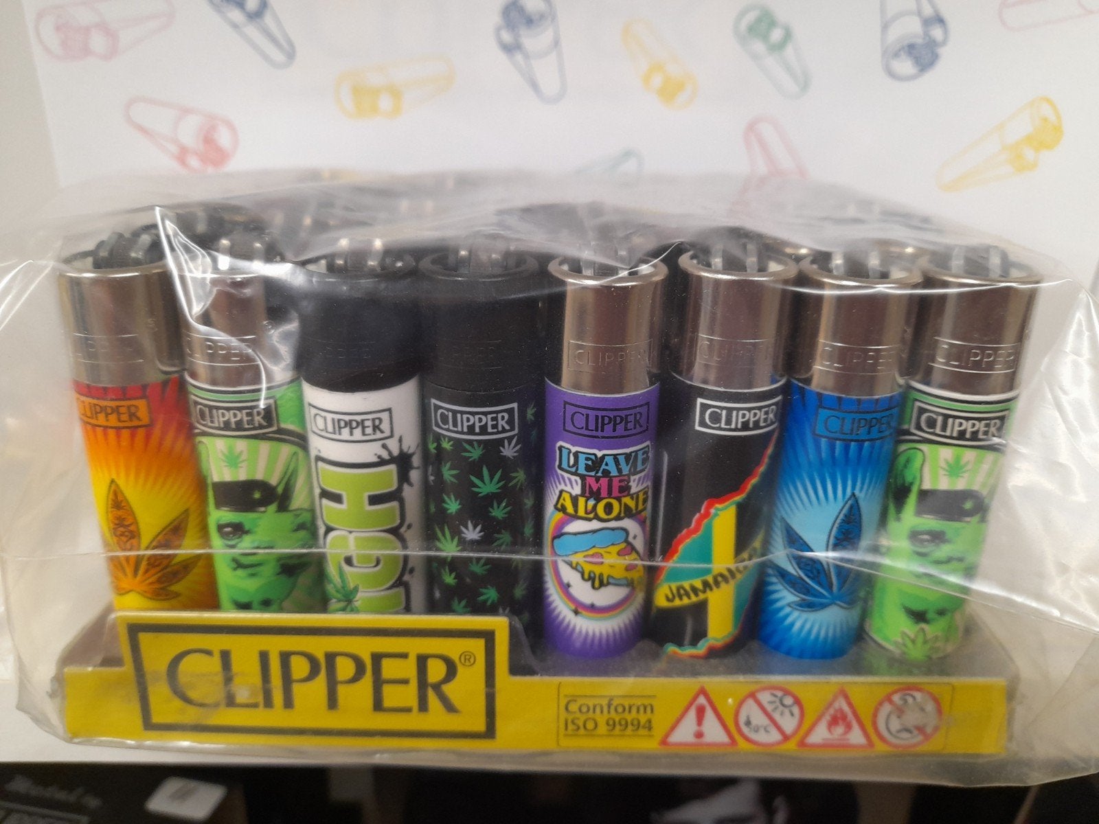 tray van 48 clipper aanstekers., Ophalen of Verzenden, Nieuw, Aansteker