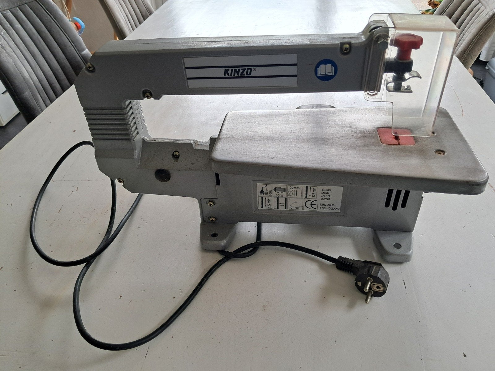 Electrische figuurzaag, Ophalen, Gebruikt, 30 tot 70 mm, Figuurzaag