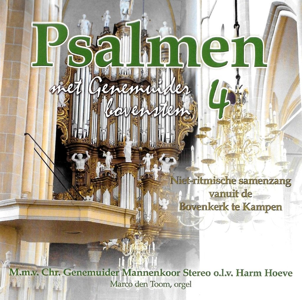 CHR.GENEMUIDER MANK. 'STEREO' - PSALMEN MET BOVENSTEM (4)., Cd's en Dvd's, Cd's | Religie en Gospel, Verzenden, Zo goed als nieuw