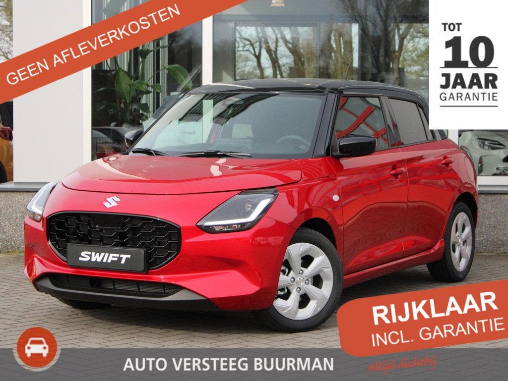 Suzuki Swift 1.2 Select Smart Hybrid CVT Automaat Carplay/An, Auto's, 12 maanden, Stof, Swift, Origineel Nederlands