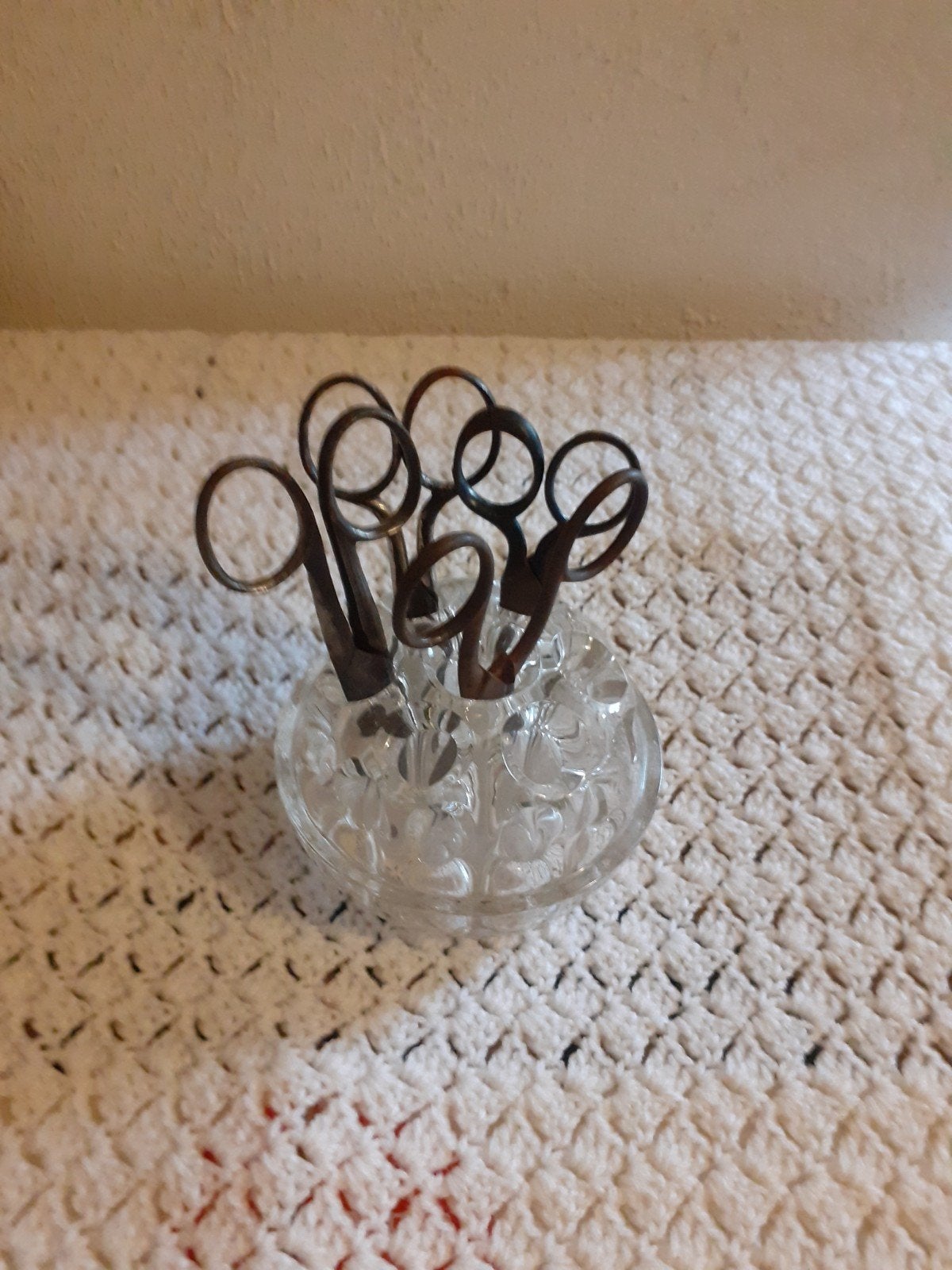 Franse brocante bloemensteker reis nr 4, Ophalen of Verzenden