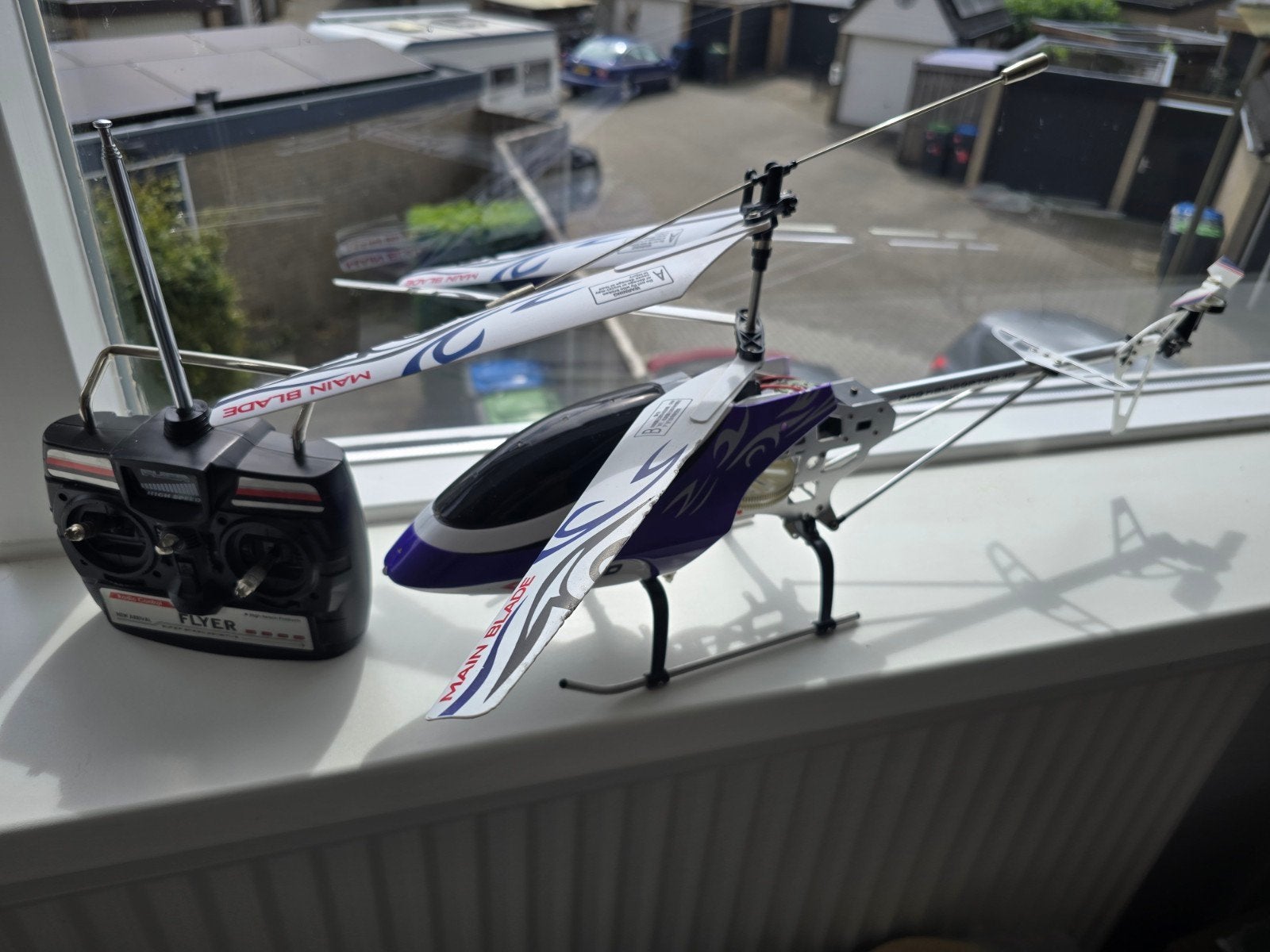 bestuurbare helikopter, Ophalen, Gebruikt