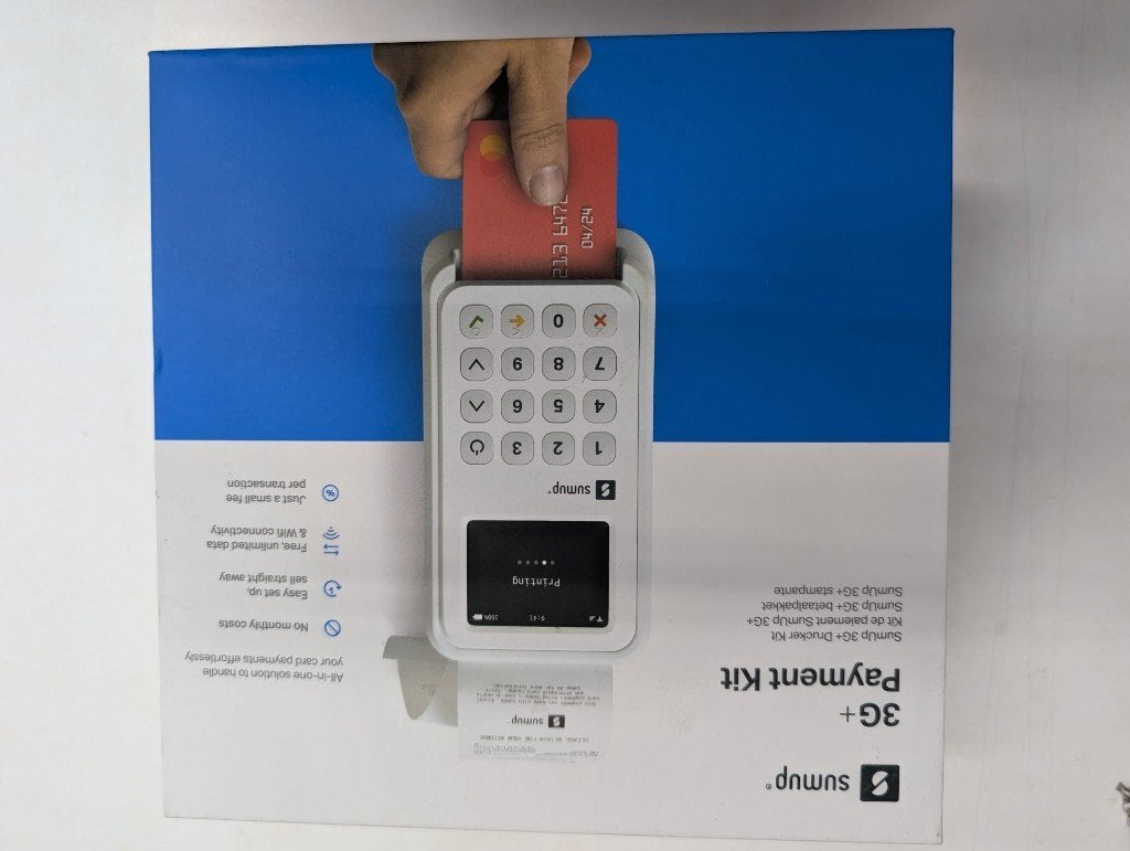 Partij 4x SumUp 3G+ Payment Kit Defect in Doos, Ophalen of Verzenden, Overige typen