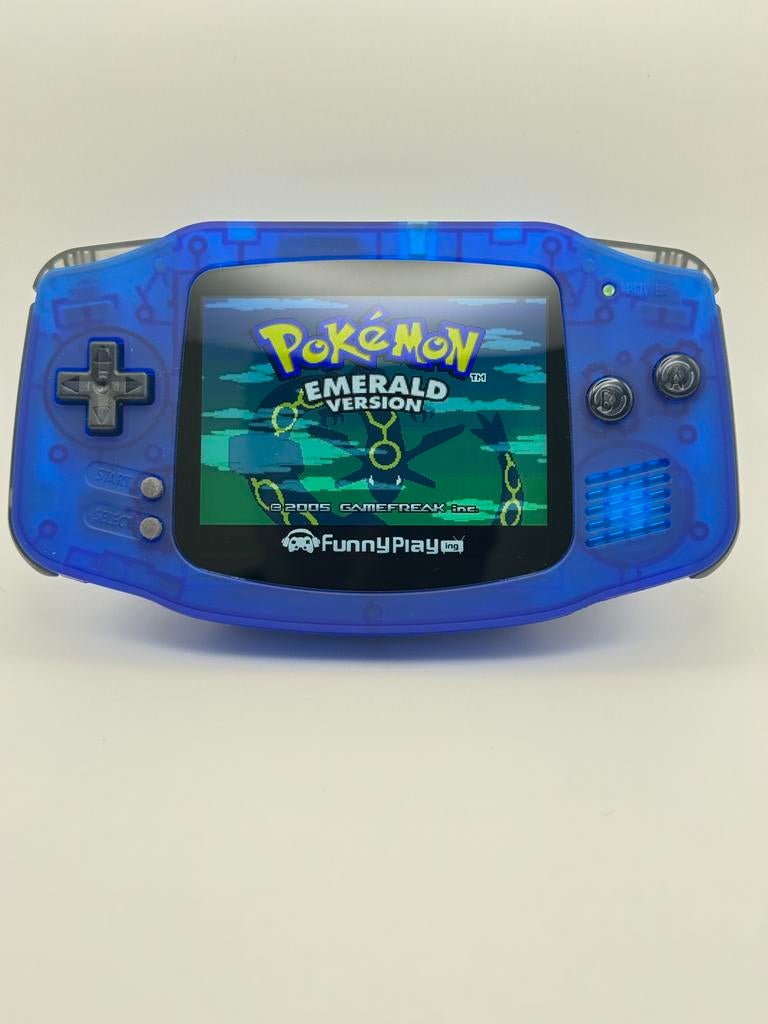 Nintendo Game Boy Advance – IPS MAX Display - Soft-touch, Spelcomputers en Games, 1 speler, Ophalen of Verzenden, Zo goed als nieuw