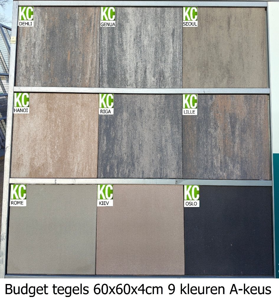 KORTING TERRASTEGELS Hummelo verschillende maten en kleuren