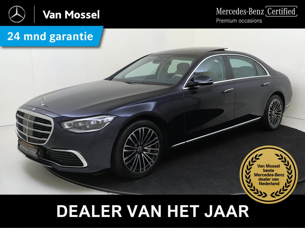 Mercedes-Benz S-klasse 450 e Lang /Panoramadak /Achterasbest, Automaat, Achterwielaandrijving, Gebruikt, Euro 6