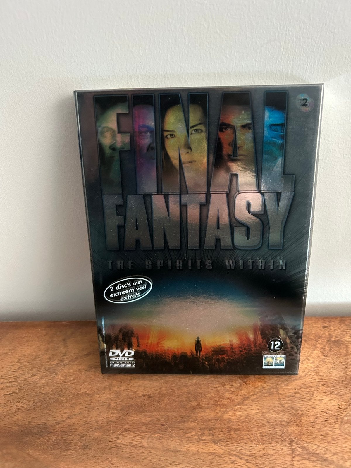 Final Fantasy: The Spirits Within (DVD), Vanaf 12 jaar, Ophalen of Verzenden, Zo goed als nieuw, Bonusmateriaal