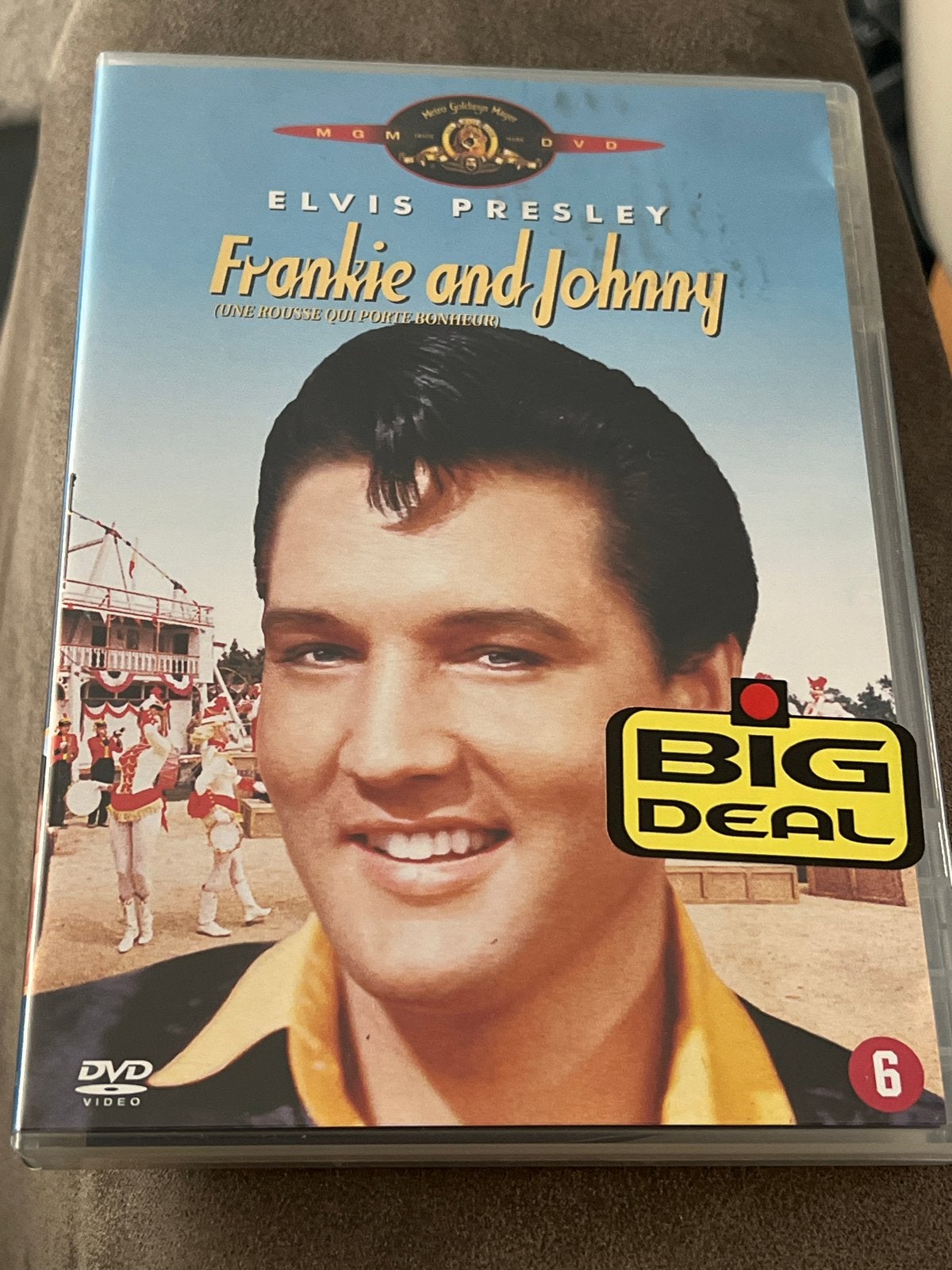 Elvis Presley - Frankie and Johnny DVD (Big Deal), Nederlands, Ophalen of Verzenden, Vanaf 6 jaar, Gebruikt