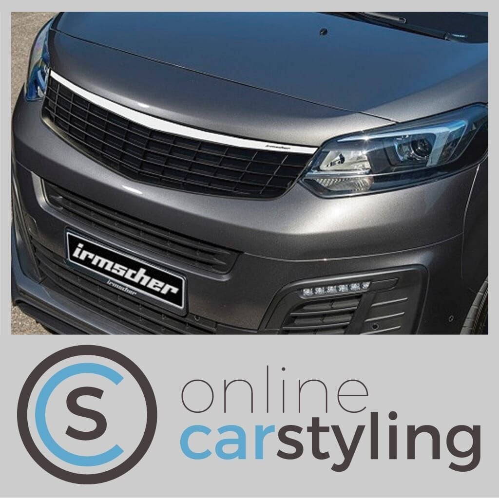 Irmscher Grill Fiat Scudo 2022> Zwart met RVS lijst, -, -, Nieuw, Ophalen of Verzenden