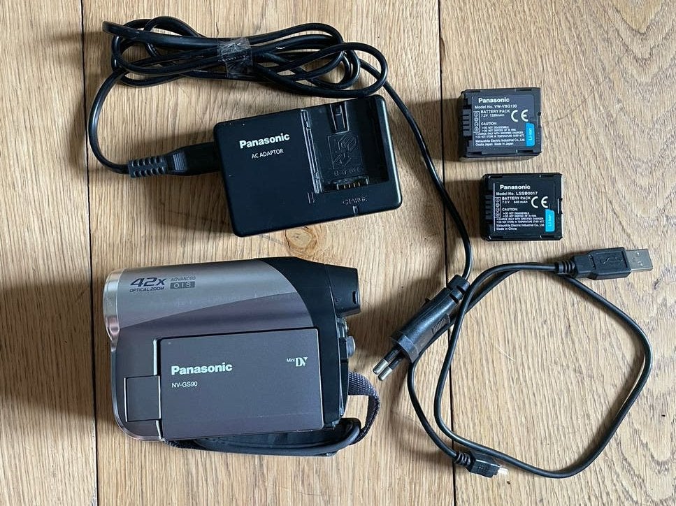 Panasonic NV-GS90 MiniDV Camcorder - Zo goed als nieuw, Audio, Tv en Foto, Videocamera's Digitaal, Mini dv, Panasonic, 20x of meer