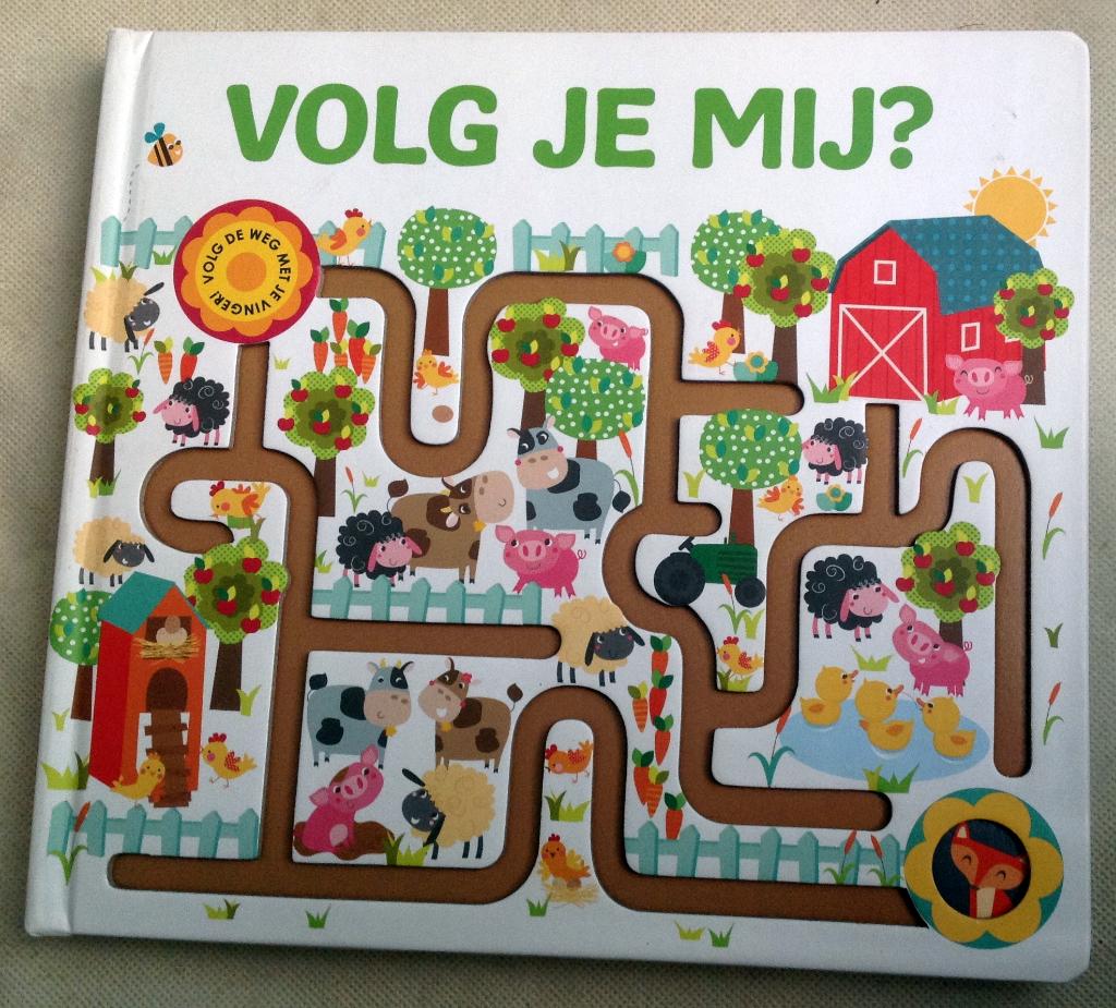 Volg je mij?, Boeken, Verzenden, Zo goed als nieuw, Plaatjesalbum