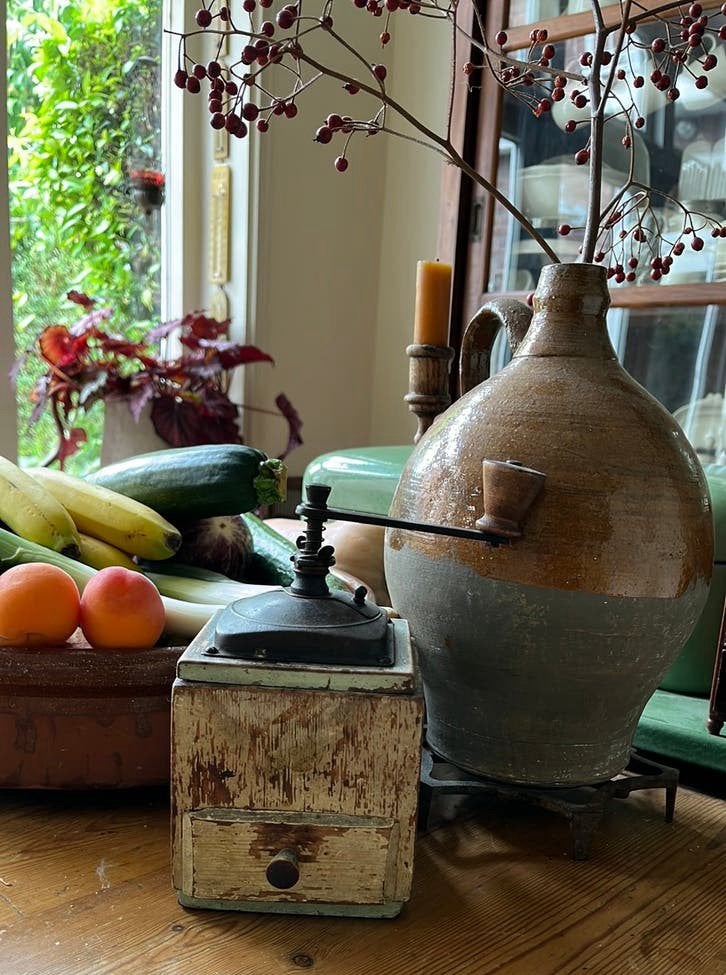 Oude koffiemolen, Antiek en Kunst, Ophalen of Verzenden