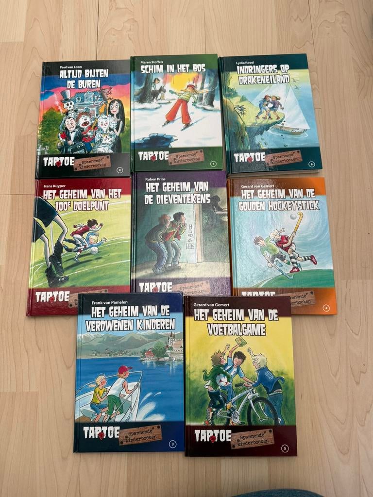 Taptoe boeken (o.a Paul van Loon en Gerard van Gemert), Ophalen of Verzenden, Zo goed als nieuw, Fictie