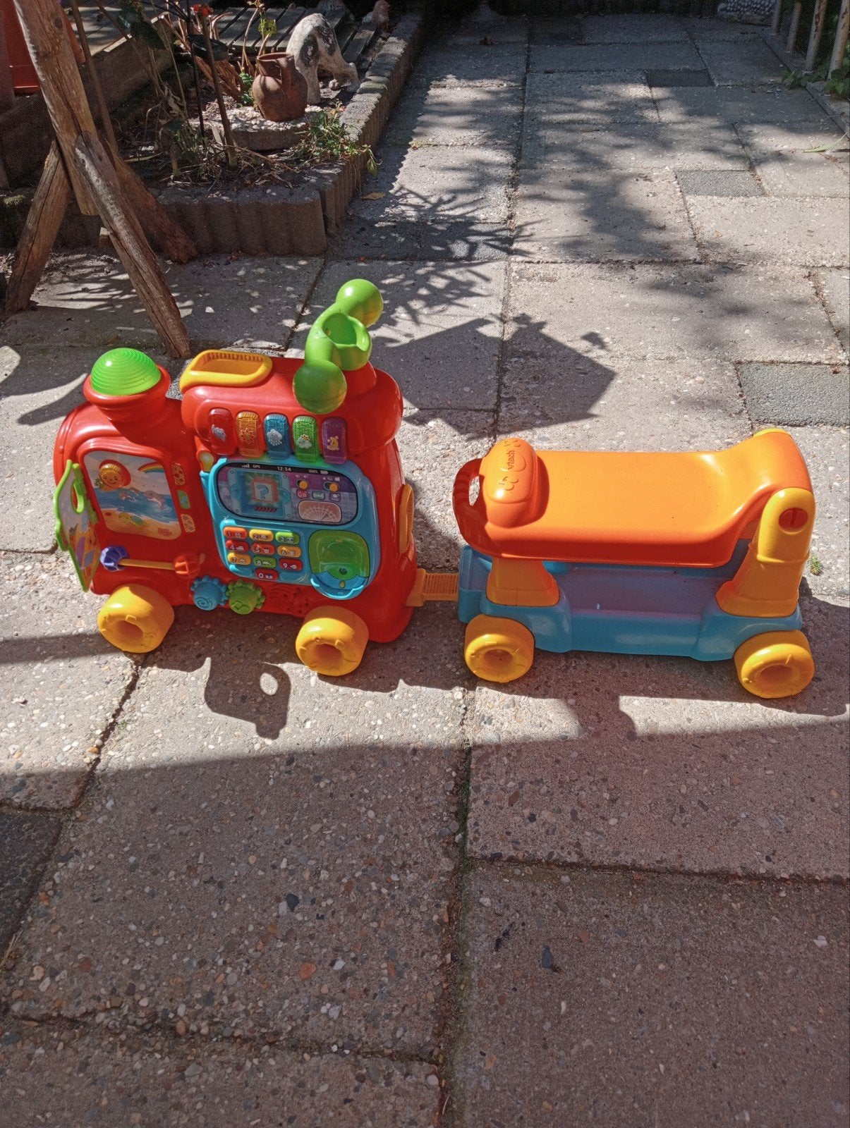 VTech Baby Loopwagen en Speeltrein, Ophalen of Verzenden, Zo goed als nieuw, Overige typen, Met licht