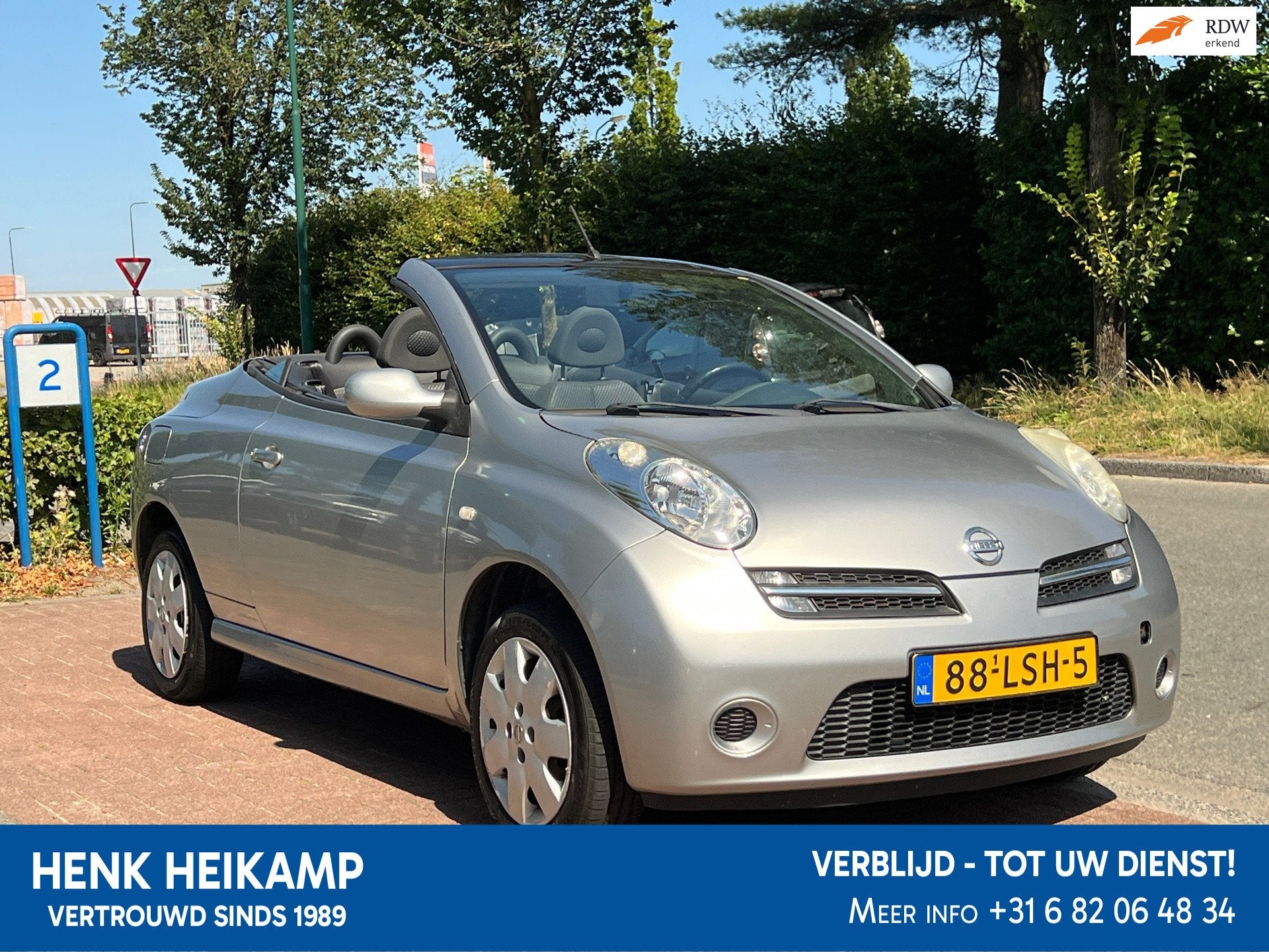 Nissan Micra C+C 1.4 Tekna *CABRIO| APK 07-2027, Auto's, Nissan, Voorwielaandrijving, Gebruikt, 750 kg, 4 cilinders