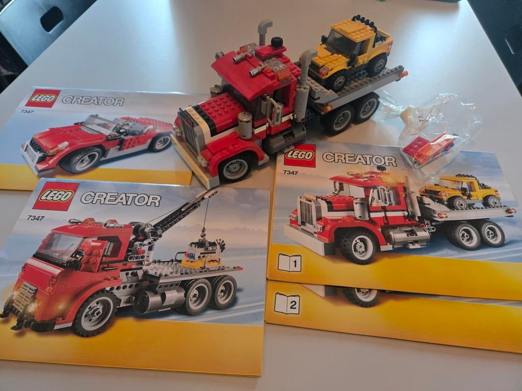 TR KOOP Lego Creator vrachtwagen nr 7347, Ophalen of Verzenden