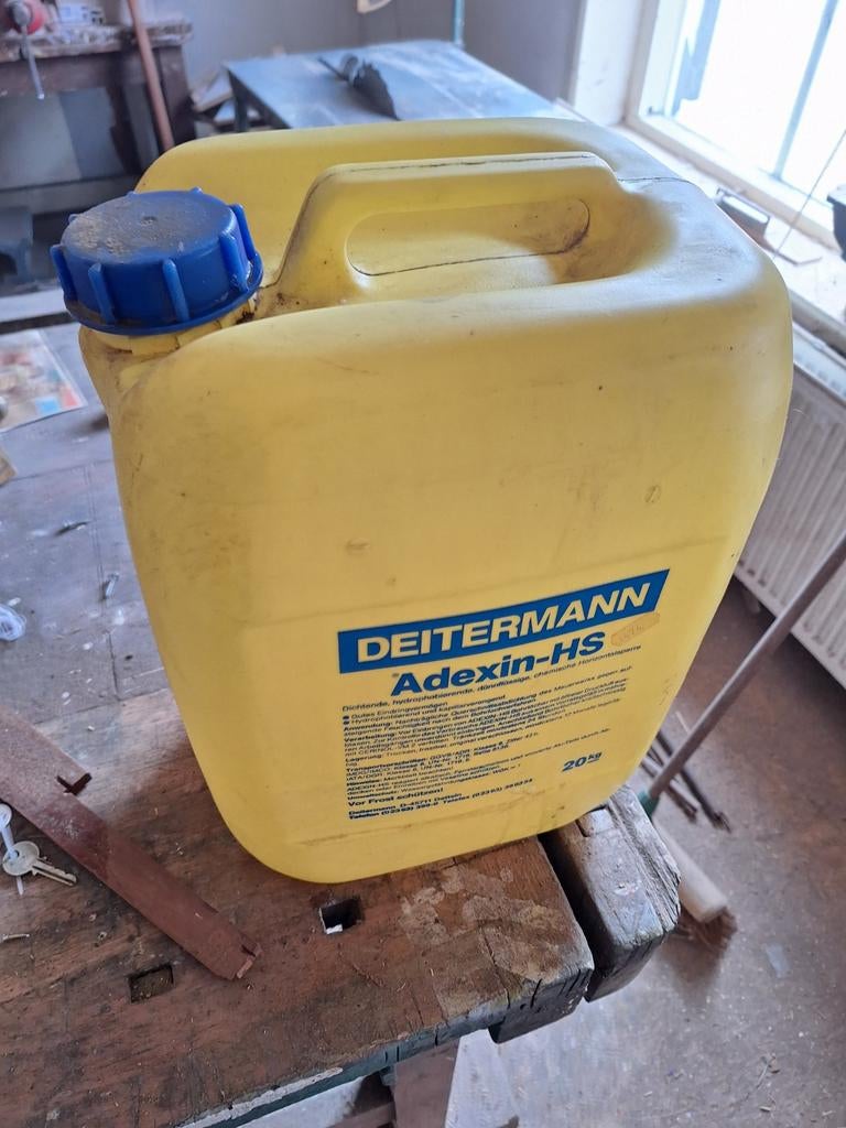 10 liter inpregneer Deitermann vochtwering, Ophalen of Verzenden, Overige materialen, Minder dan 4 cm, 15 m² of meer