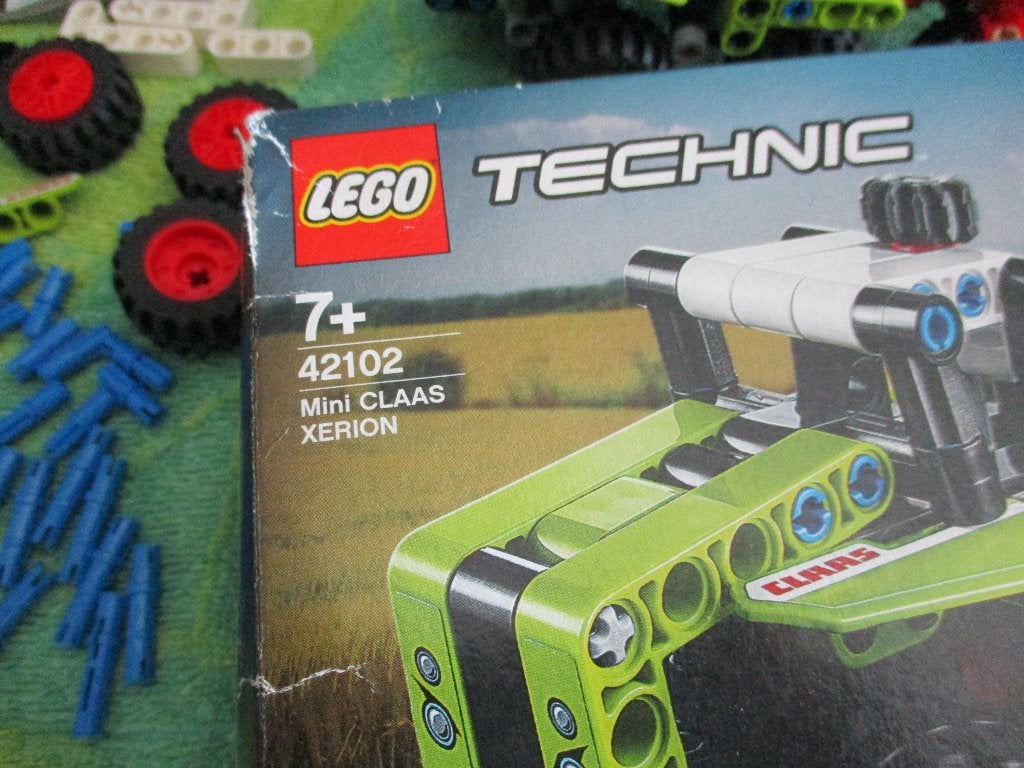 LEGO Technic 2 x 42102 Mini Claas Xerion, Kinderen en Baby's, Speelgoed | Duplo en Lego, Ophalen of Verzenden, Gebruikt, Complete set