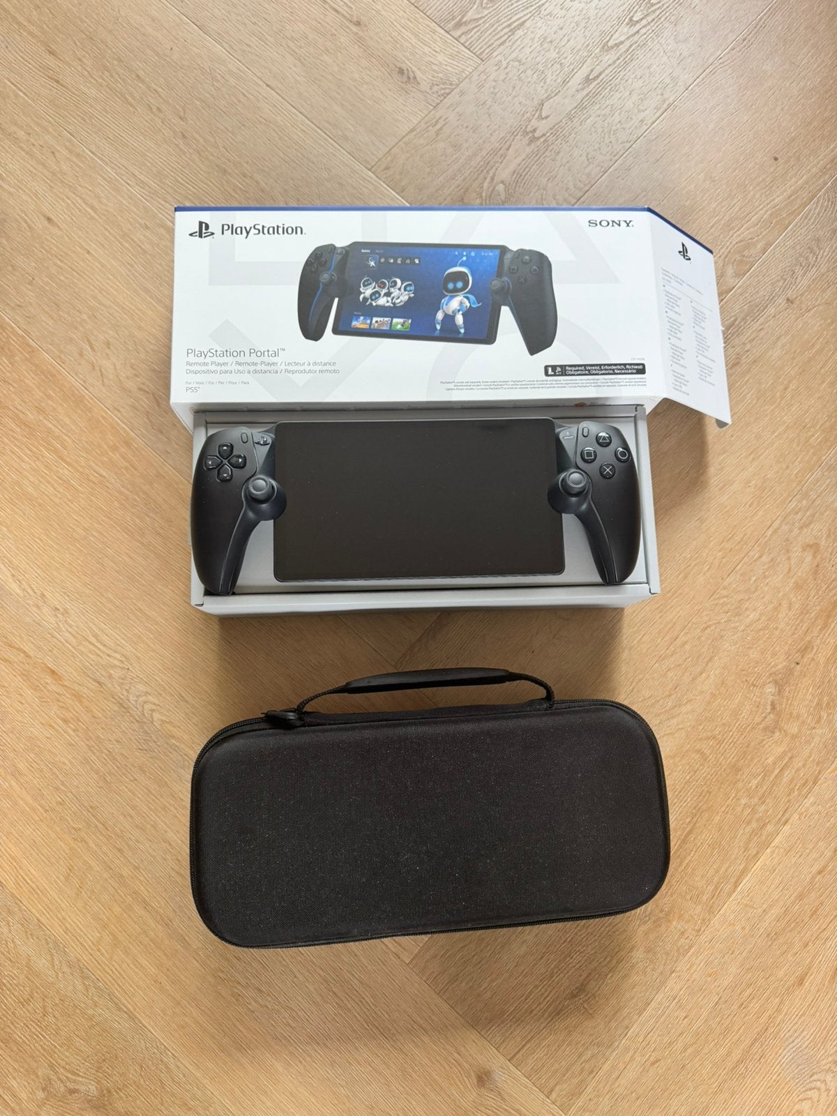 PlayStation Portal zwart+beschermcase nette staat, Audio, Tv en Foto, Ophalen of Verzenden, Zo goed als nieuw, Sony