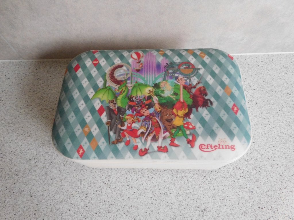 Efteling Lunchbox Bamboe - Sprookjesfiguren Broodtrommel, Overige materialen, Overige merken, Overige typen, Ophalen of Verzenden