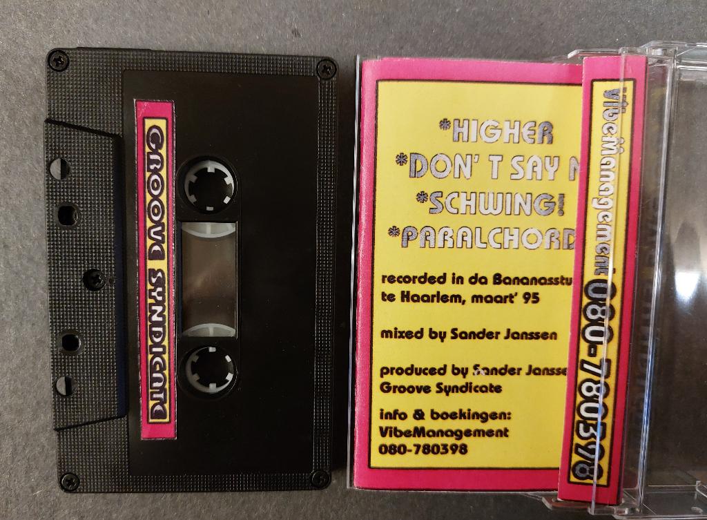 Groove Syndicate DEMO CASSETTE Funk Hiphop Nijmegen 1995, Verzenden, Vibe, 1 bandje, Origineel