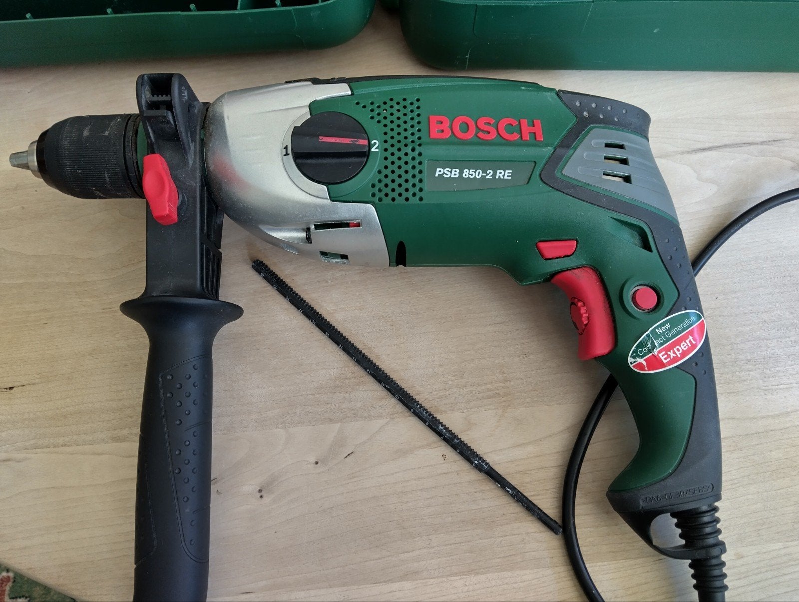 Bosch PSB 850-2 RE Klopboormachine - Zo goed als nieuw, Boormachine, 600 watt of meer, Ophalen of Verzenden, Zo goed als nieuw