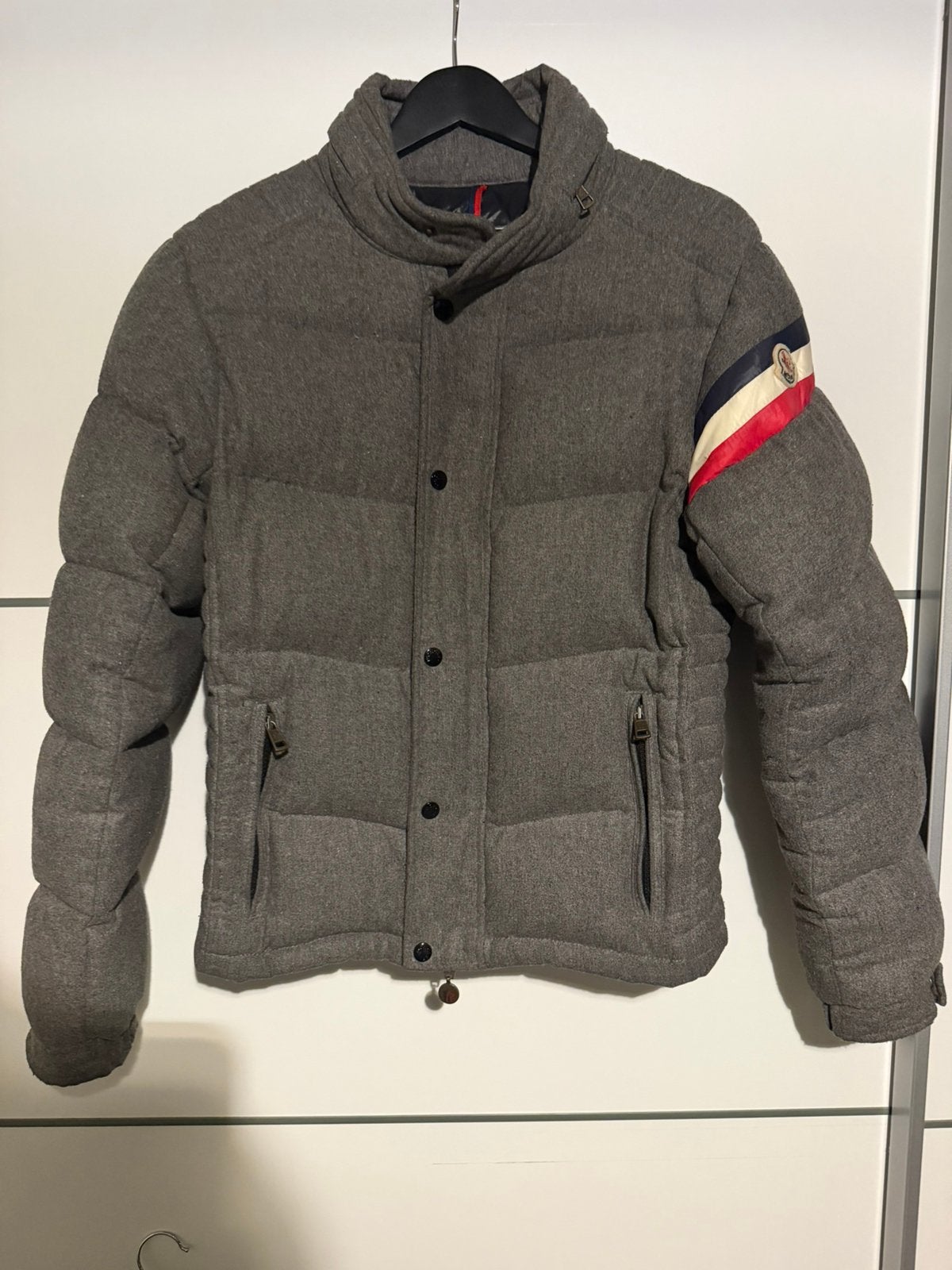 Moncler jas Zeer goede staat authenthiek ! Maat 3, Ophalen of Verzenden, Zo goed als nieuw, Zwart