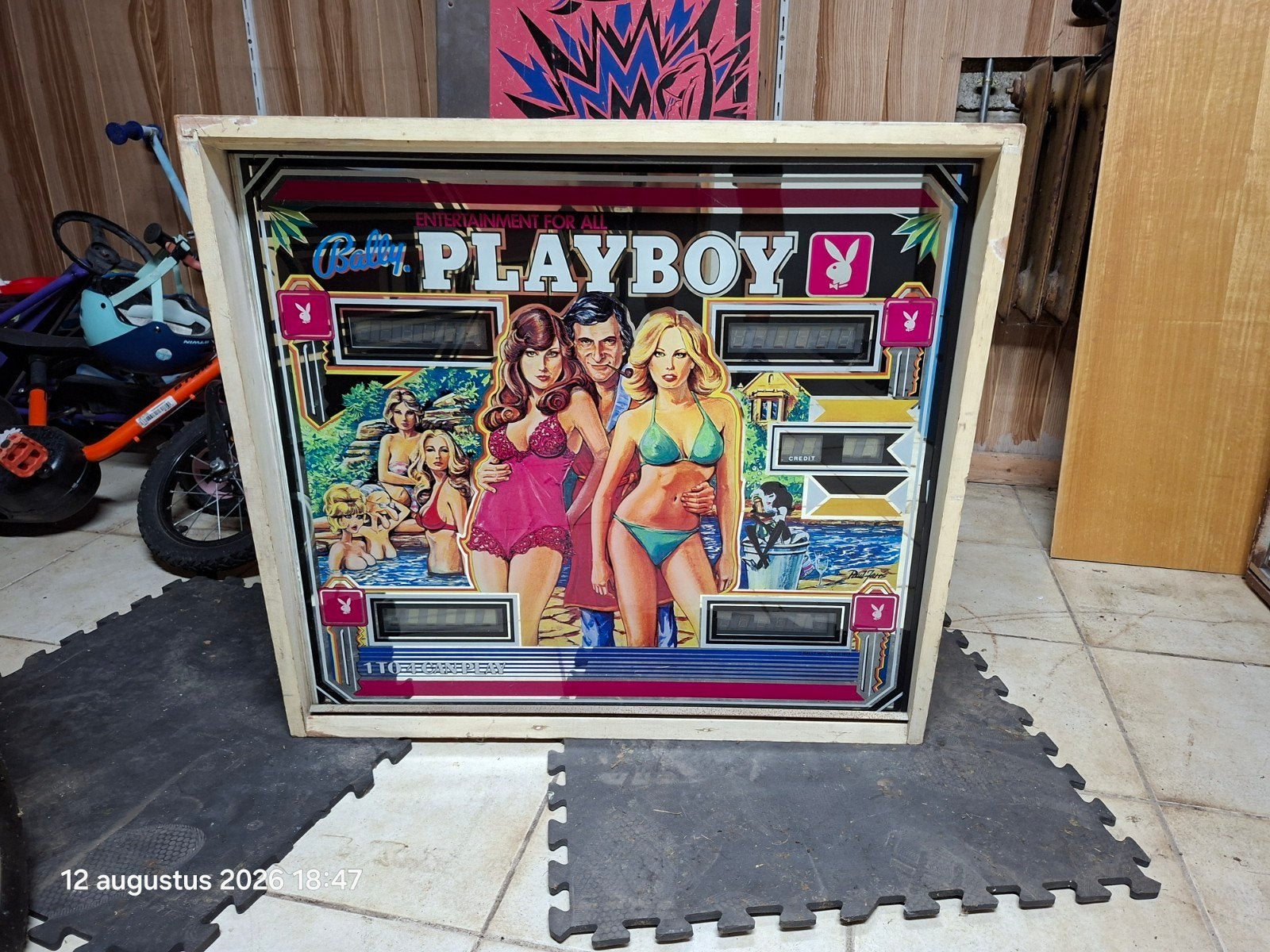 Bally Playboy Flipperkast uit 1978 - Klassieke Pinball, Ophalen, Gebruikt, Elektronisch, Bally