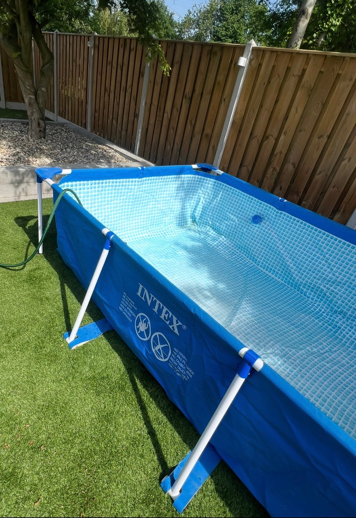 Intex zwembad 3 m x 2 m, Tuin en Terras, Zwembaden, Ophalen, Minder dan 80 cm, Zo goed als nieuw, Opzetzwembad