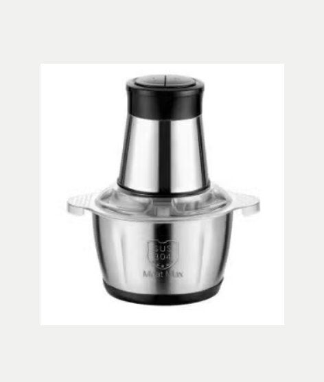 Elektrische vleesmolen / blender RVS met 2 liter capaciteit, Ophalen of Verzenden, Nieuw, Blender