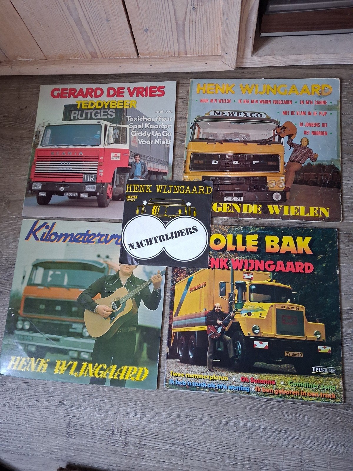 Henk Wijngaard- zingende wielen kilometervreter volle bak, Ophalen of Verzenden, Gebruikt, LP