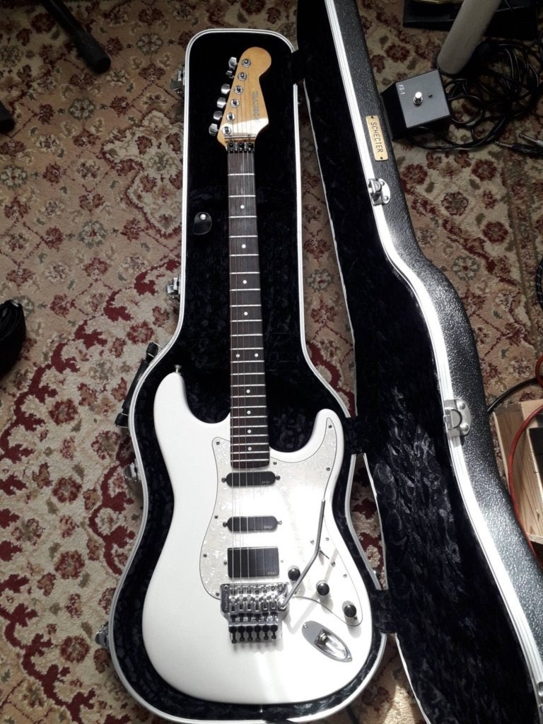 SCHECTER U.S.A. SUPER STRAT 1985, Muziek en Instrumenten, Ophalen, Gebruikt, Solid body, Overige merken