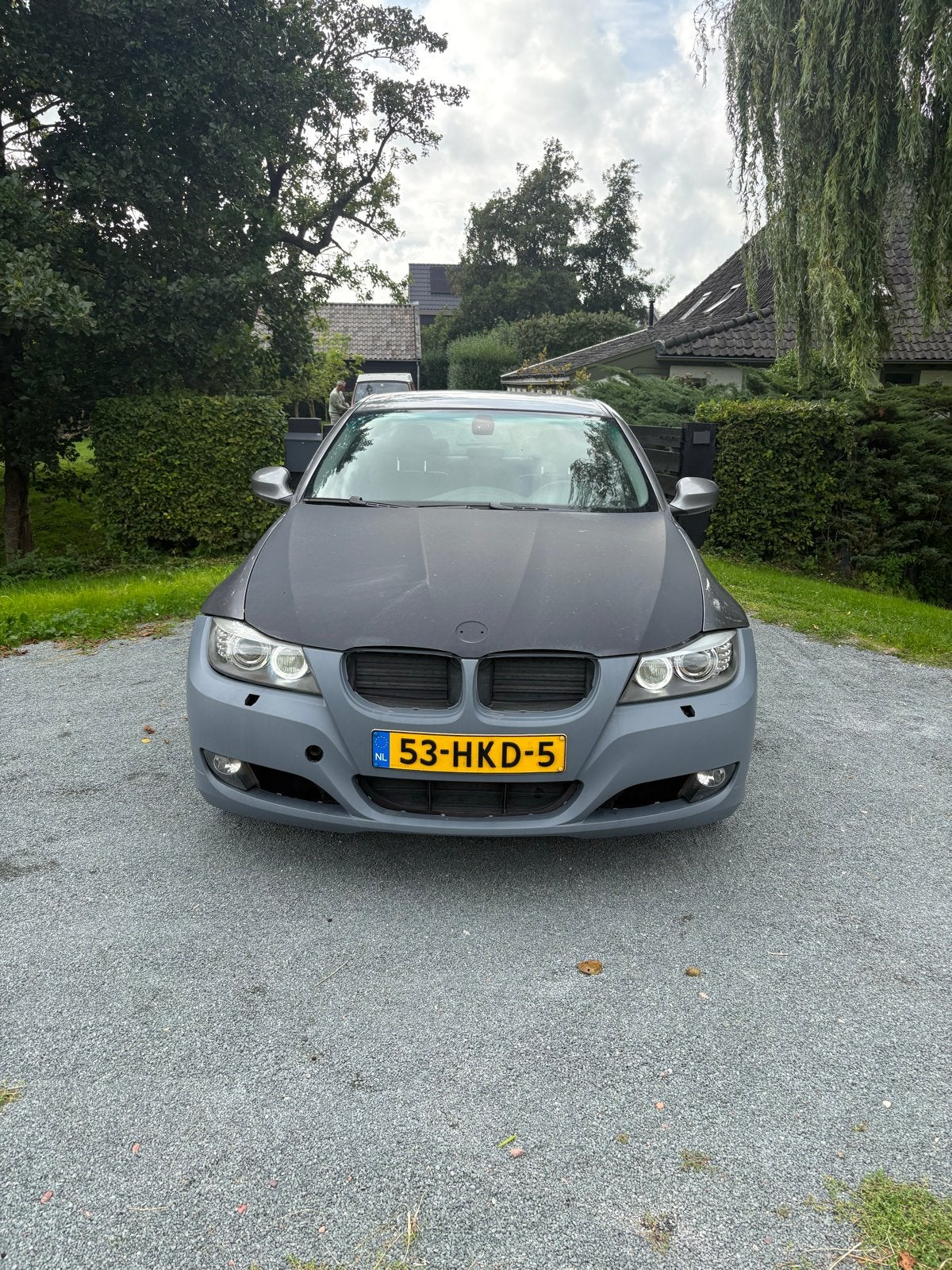 BMW 3-Serie 2.0 I 318 105KW 2009 Grijs, Auto's, Achterwielaandrijving, Zwart, Handgeschakeld, Particulier