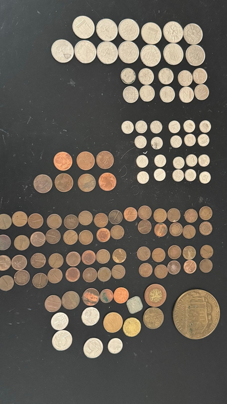 Diverse collectie munten, waaronder guldens en centen, Ophalen of Verzenden, Koningin Beatrix, Overige waardes, Setje